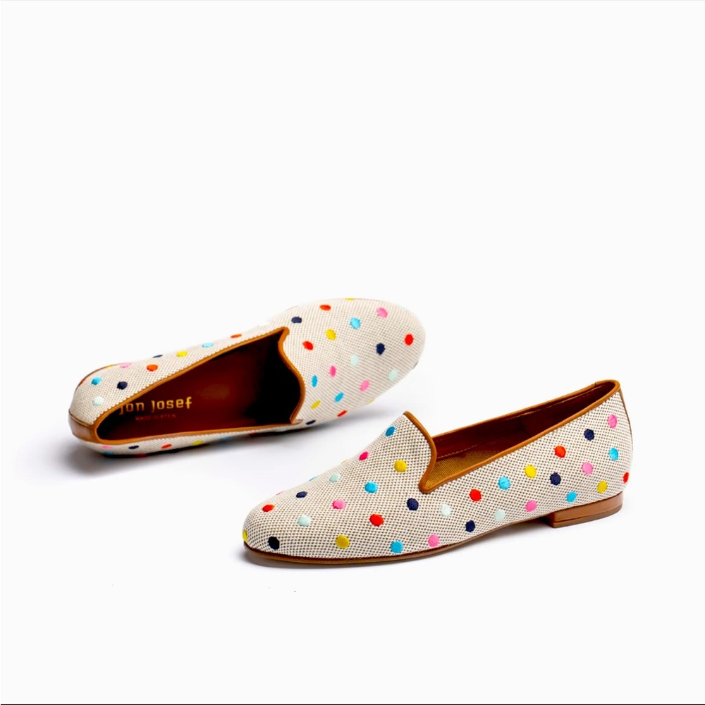 Jon Josef Gatsby Polka Dot Flats